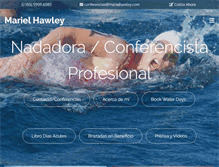 Tablet Screenshot of marielhawley.com